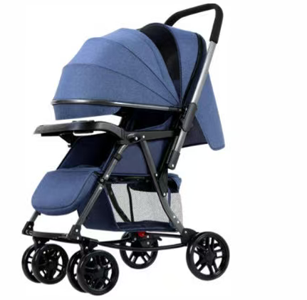 Rockable Baby Stroller & Mobile Crib