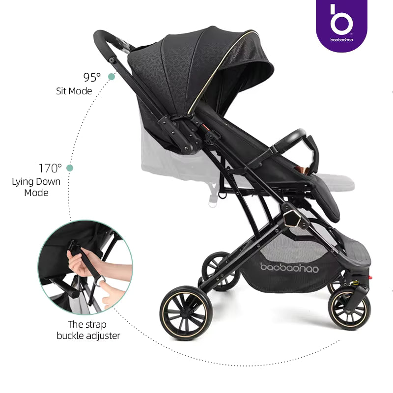 Premium Convertible Baby Stroller