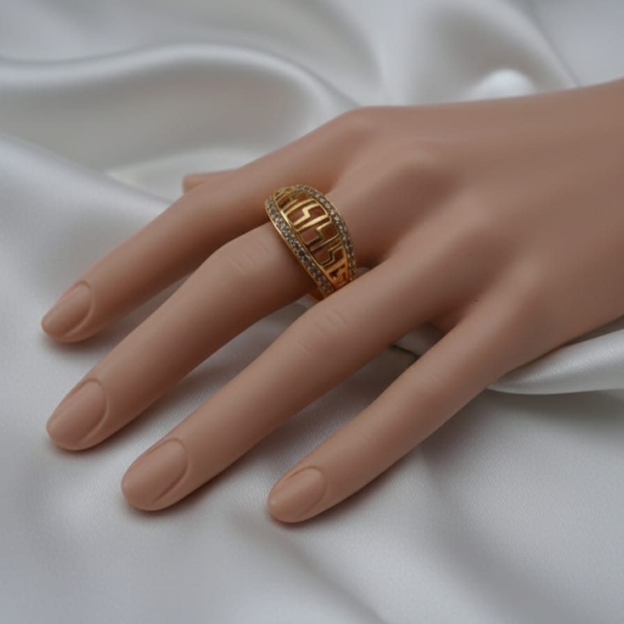 Geometric Elegance Ring