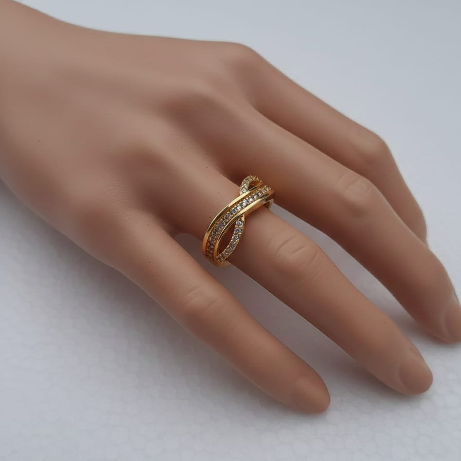 Infinity Sparkle Ring