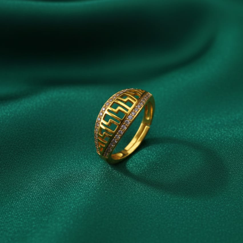 Geometric Elegance Ring