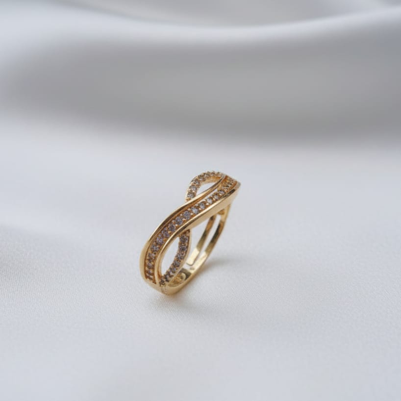 Infinity Sparkle Ring