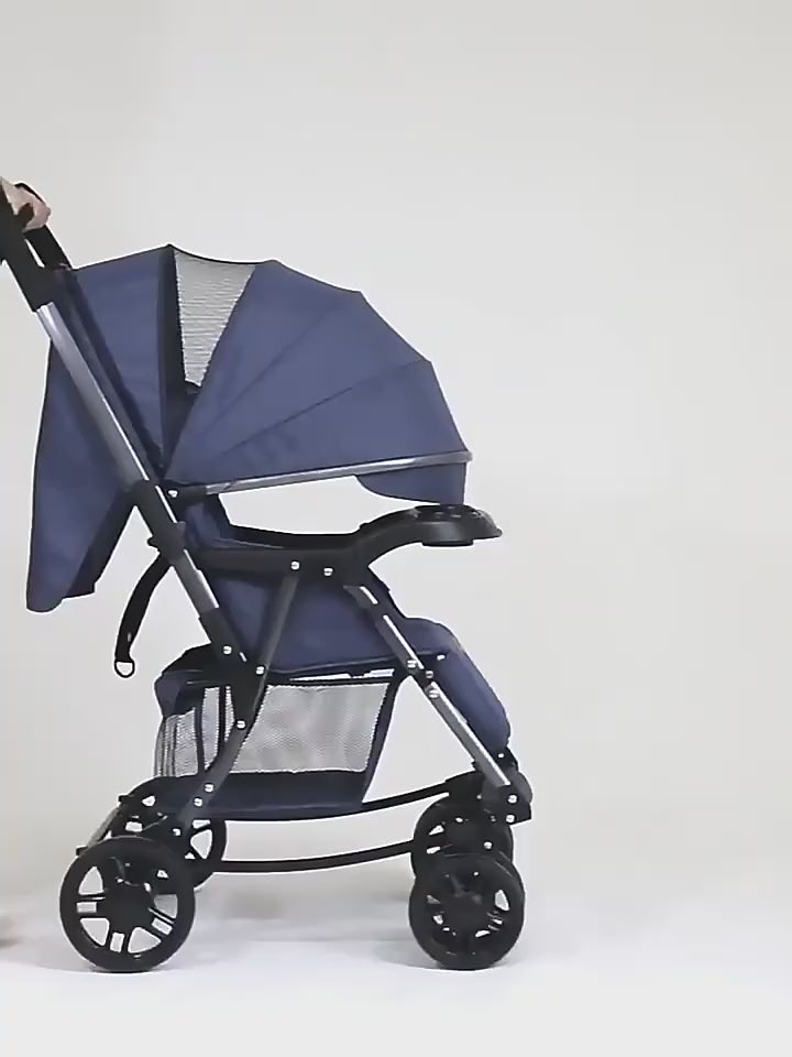 Rockable Baby Stroller & Mobile Crib